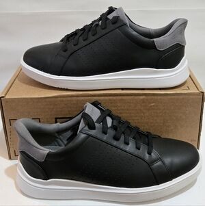 Rockport Tristen Step Activated Lace Up Black Shoes‎